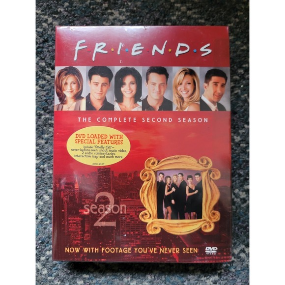 Other - FRIENDS The Complete Second Season (DVD, New) Friends: Season 2